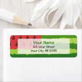 Watermeloenvlag Etiket (Insitu)