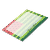 Watermeloenvlag Notitieblok (Schuin)