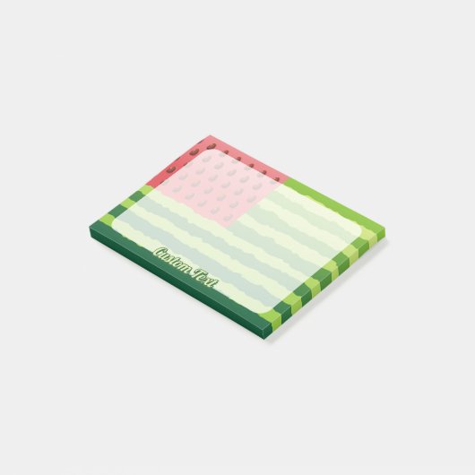 Watermeloenvlag Post-it® Notes (Schuin)