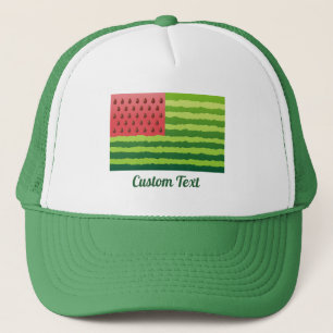 Watermeloenvlag Trucker Pet