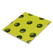 watermelogeel met zaden tegeltje (Zijkant)