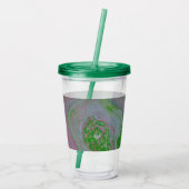 Watermelon Acrylic Pour Tumbler Acryl Drinkbeker (Achterkant)