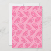 Watermelon Baby Sprinkle Invitation Invitation (Dos)