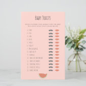 Watermelon Baby Traits Douche Jeu Conseils Cartes (Debout devant)