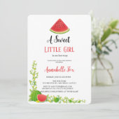 WATERMELON BABYSHOWE INVITATION (Debout devant)