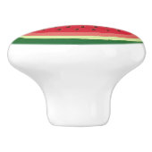 Watermelon Background Ceramic Knob. Keramische Knop (Zijkant)
