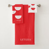 Watermelon bad handdoek (Insitu)