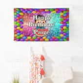 Watermelon Bannière d'anniversaire personnalisées (En situation)