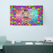 Watermelon Bannière d'anniversaire personnalisées (Salon professionnel)