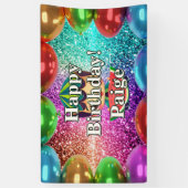 Watermelon Bannière d'anniversaire personnalisées (Vertical)