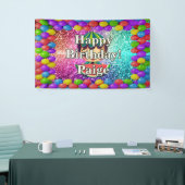 Watermelon Bannière d'anniversaire personnalisées (Salon professionnel)