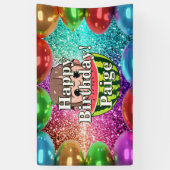 Watermelon Bannière d'anniversaire personnalisées (Vertical)