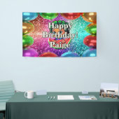 Watermelon Bannière d'anniversaire personnalisées (Salon professionnel)