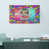 Watermelon Bannière d'anniversaire personnalisées (Salon professionnel)