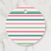 Watermelon Birthday Bedankjes Labels (Achterkant)