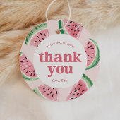 Watermelon Birthday Bedankjes Labels