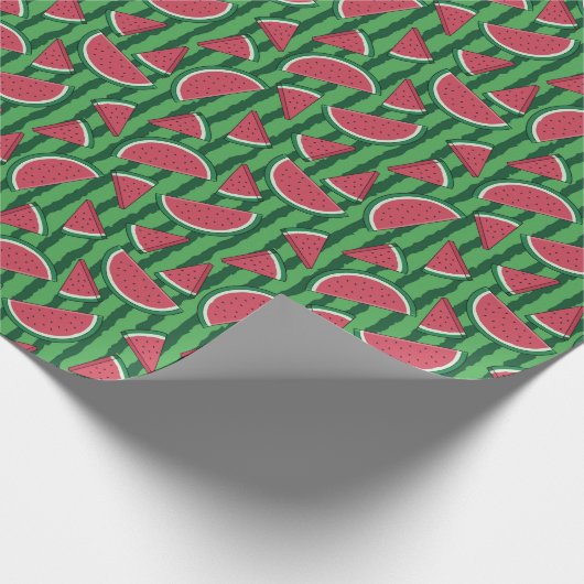 Watermelon Birthday Cadeaupapier (Hoek)