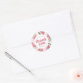 Watermelon Birthday Ronde Sticker (Envelop)