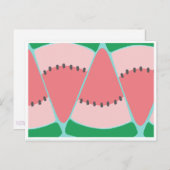 Watermelon Bonanza Briefkaart (Voorkant / Achterkant)