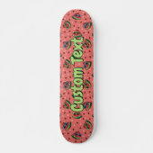 Watermelon Cartoon Motif Skateboard (Devant)