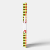 Watermelon Check Classic Name iPad Mini coque (Verso / Droite)