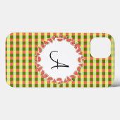 Watermelon Check 'Monogram' coque ipad (Verso (horizontal))