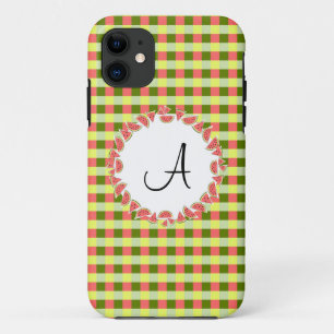 Watermelon Check 'Monogram' iPhone 5 coque