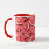 Watermelon Coffee Mug Vibrant Design (Gauche)