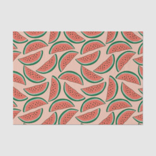 Watermelon Colorful Pink Green Summer Tropical Tissuepapier