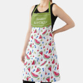 Watermelon Custom Kitchen Unisex Schort (Insitu)