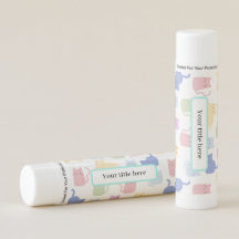 Watermelon Custom Kitty Lip Balm Pack de 12