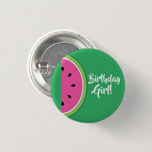 Watermelon Cute Button Pin (Voorkant /achterkant)