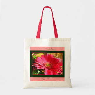 Watermelon Daisy Delight Canvas tas