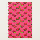 Watermelon d'été sur Motif rose (Devant)