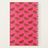 Watermelon d'été sur Motif rose (Dos)