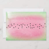 Watermelon | Eerste verjaardag Bedankt (Achterkant)