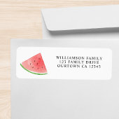 Watermelon Family Reunion Return Label