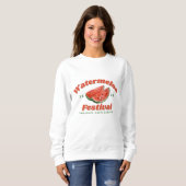 Watermelon Festival Sweatshirt - Fair Bluff, NC (Devant entier)