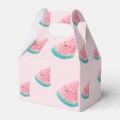 Watermelon First Birthday Bedankt a Melon Bedankdoosjes (Achterkant)