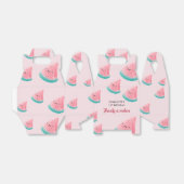 Watermelon First Birthday Bedankt a Melon Bedankdoosjes (Uitgevouwen)
