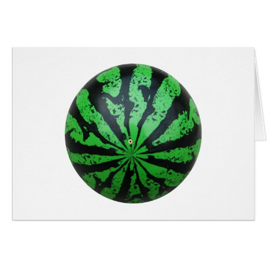 Watermelon Football / Soccer Ball (Devant horizontal)