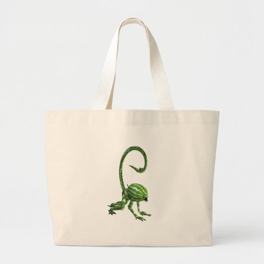 Watermelon Galactic Creature Grote Tote Bag (Voorkant)