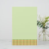 Watermelon Green Check papeterie (Debout devant)