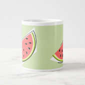 Watermelon Green Slice 2 Extra Grote Beker (Voorkant)
