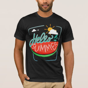 Watermelon Hallo Summer T-Shirt