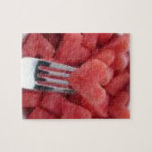 Watermelon Heart Puzzle Avec Boîte Cadeau (Horizontal)