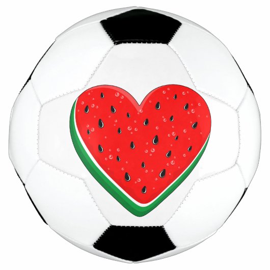 Watermelon Heart Valentine's Day Free Palestine (Devant)