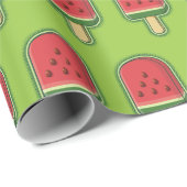 Watermelon Ice Cream Stick Cadeaupapier (Rol Hoek)