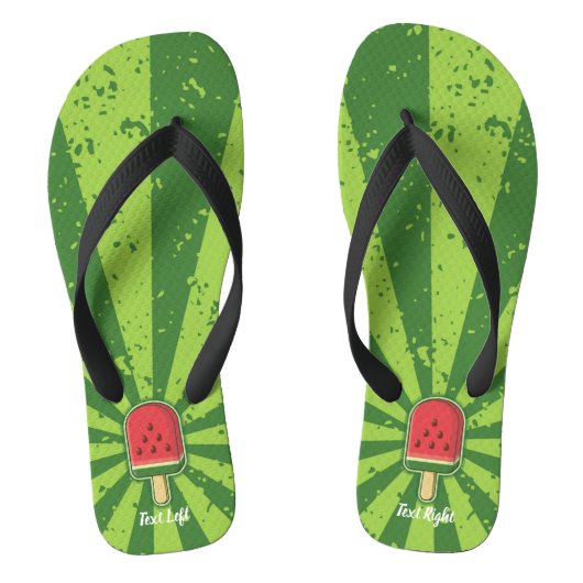 Watermelon Ice Cream Stick Teenslippers (Voetbed)