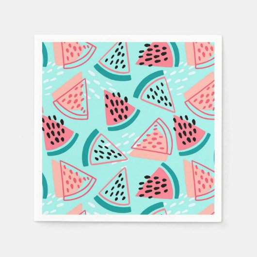 Watermelon Napkins Servet (Voorkant)